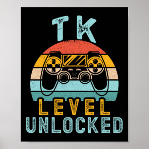 Tk Level Unlocks Videospiel CK to School Boy Tk K Poster
