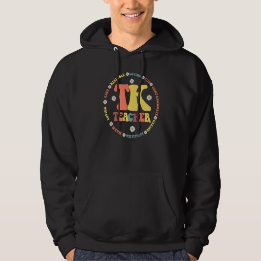 Tk Teacher Transitional Kindergarten zurück zum Sc Hoodie (Vorderseite)
