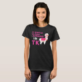TK Transitional Kindergarten Llama  Learning T-Shirt (Vorne ganz)