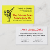 TKD Karte (Vorne/Hinten)