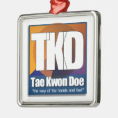 TKD TAEKWONDO CHRISTMAS ORNAMENT WAY HAND FEET (Links)