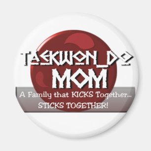 TKD TAEKWONDO MAMA-MOTTO MAGNET
