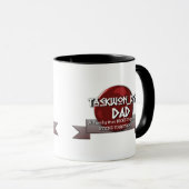 TKD TAEKWONDO VATER MOTTO TASSE (VorderseiteRechts)
