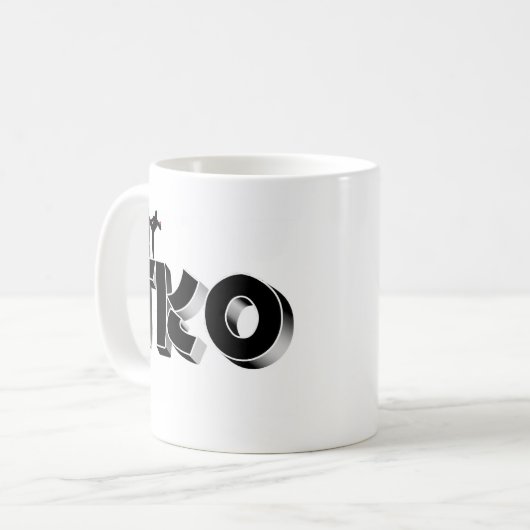 TKO KAFFEETASSE (Vorderseite Links)