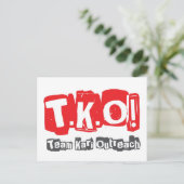 TKO - Old Punk Style Postkarte (Stehend Vorderseite)