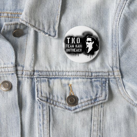 TKO - Schwarze Schablone Button (Beispiel)