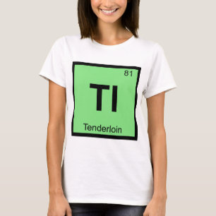 Tl - Filet San Francisco Chemie-Symbol T-Shirt