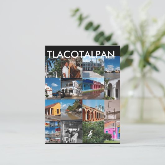 , TLACOTALPAN POSTKARTE (Stehend Vorderseite)