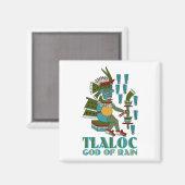 Tlaloc Magnet (Vorderseite/Rückseite)