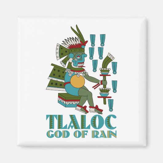 Tlaloc Magnet (Vorne)