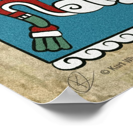 Tlaloc Poster (Ecke)