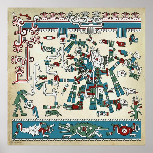 Tlaloc Poster (Vorne)