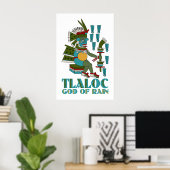 Tlaloc Poster (Heimbüro)