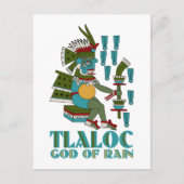 Tlaloc Postkarte (Vorderseite)