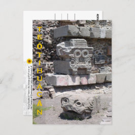 Tláloc, Teōtihuácān, Mexiko - Postkarte