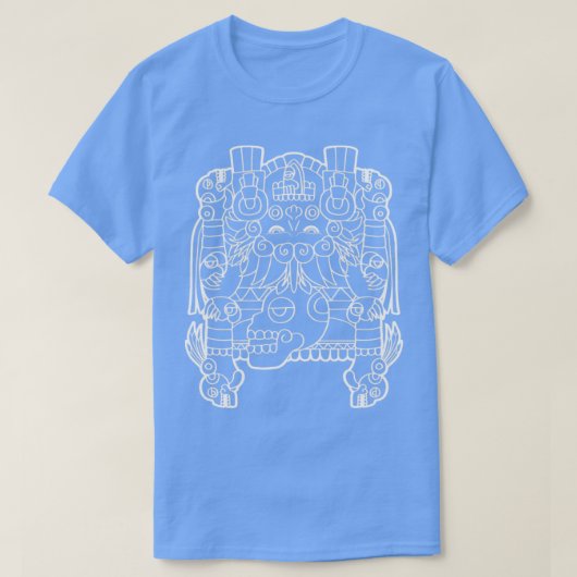 Tlaltecuhtli Aztec Goddess Mesoamerican Earth Godd T-Shirt (Design vorne)