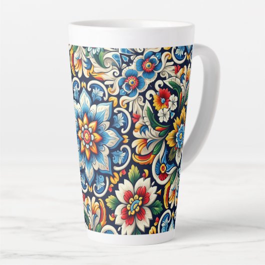 Tlaquepaque-Inspirierte Tasse (Rechte Ecke)