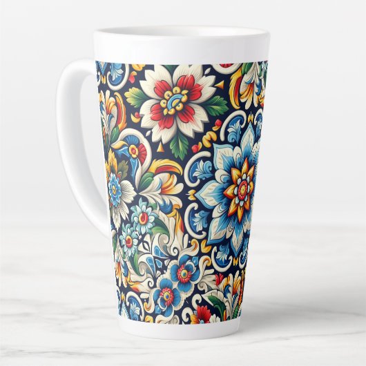 Tlaquepaque-Inspirierte Tasse (Linke Ecke)