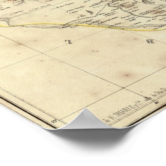 Tlaxcala, Mexiko Poster (Ecke)