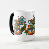 Tlazolteotl - Göttin, die Erde zu füllen Mutter Verwandlungstasse (Vorderseite Links)