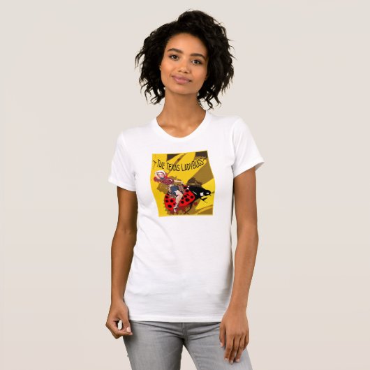 TLB Cowgirl-Behälter T-Shirt (Vorne ganz)