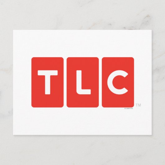 TLC Logo-Postkarte Postkarte (Vorderseite)
