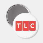 TLC Network Logo Magnet (Vorderseite/Rückseite)