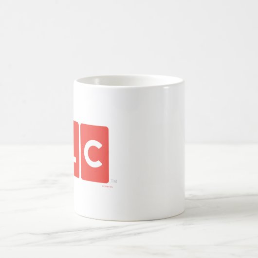 TLC-Netzwerk-Logo-Tasse Kaffeetasse (Mittel)