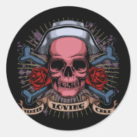 TLC Nurse Skull