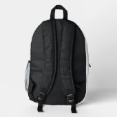 TLD-Backpack Bedruckter Rucksack (Rückseite)