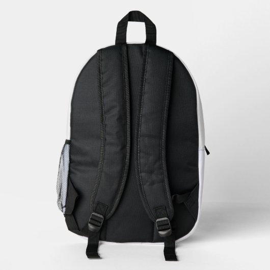 TLD-Backpack Bedruckter Rucksack (Rückseite)