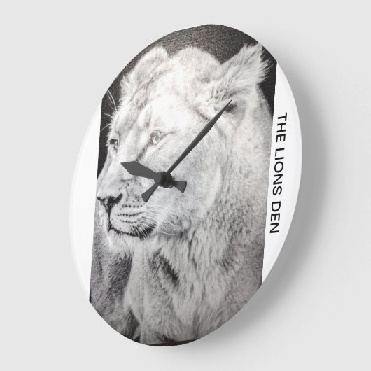 TLD-Uhr Große Wanduhr (Winkel)