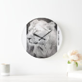 TLD-Uhr Große Wanduhr (Zuhause)