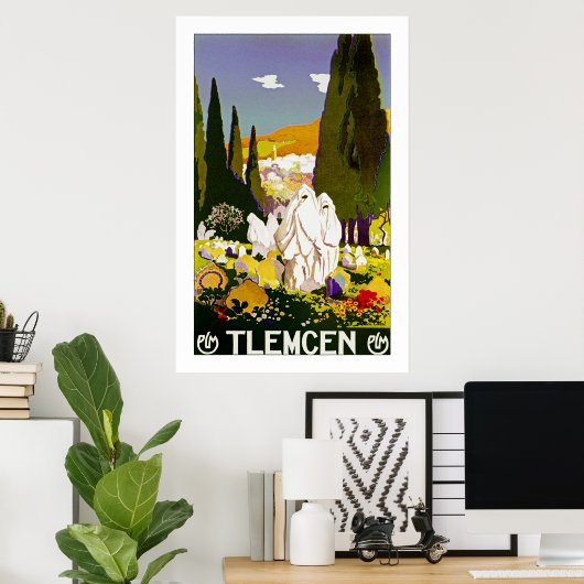 Tlemcen Algerien Poster (Heimbüro)