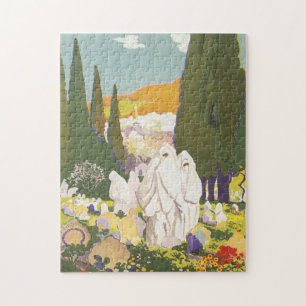 Tlemcen Vintages Reise-Plakat Puzzle