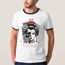 TLES Kabuki mit Skull-T - Shirt-Design T-Shirt