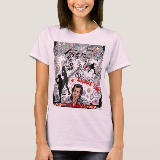 TLES Karaoke Time Womans T-Shirt Design (Vorderseite)