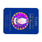 TLHS Bunny Boy Class von 1969 50. Wiedersehen Magnet (Horizontal)