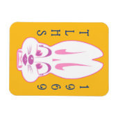 TLHS Bunny Girl Class von 1969 Magnet (Horizontal)