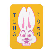 TLHS Bunny Girl Class von 1969 Magnet (Vertikal)