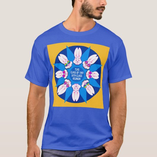 TLHS Bunny Mandala - Class of 1969 Wiedersehen T - T-Shirt (Vorderseite)