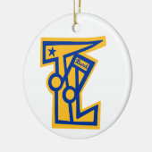 TLHS-Klasse der Bandbriefe von 1969 Keramik Ornament (Links)