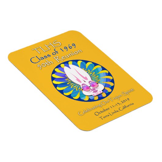 TLHS-Klasse von 1969 Bunny Girl 50. Wiedersehen Magnet (Rechte Seite)