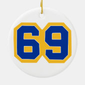 TLHS-Klasse von 1969 Ornament mit Sportbriefen (Hinten)