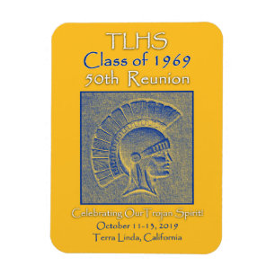 TLHS-Klasse von 1969 Trojan Spirit 50. Wiedersehen Magnet