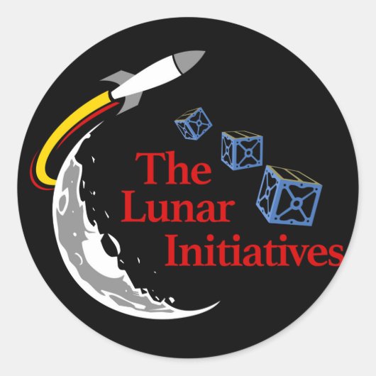 TLI-Logo-Aufkleber Runder Aufkleber (Vorderseite)