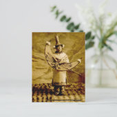 Tlingit Indian Skagway Alaska Vintag Postkarte (Stehend Vorderseite)