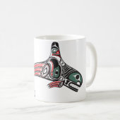 Tlingit-Killerwal u. Eagle Kaffeetasse (VorderseiteRechts)