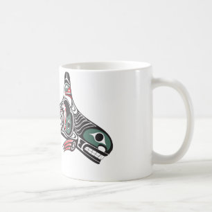 Tlingit-Killerwal u. Eagle Kaffeetasse