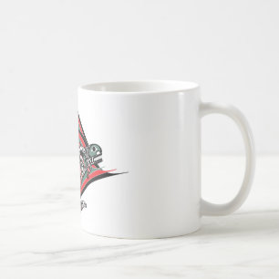 Tlingit-Killerwal u. Eagle Kaffeetasse